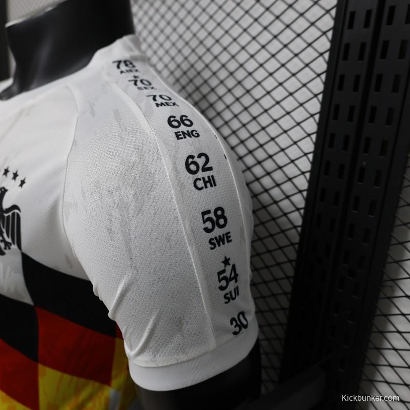 Player Version 2026 Germany White with Black Red Special Edition Jersey