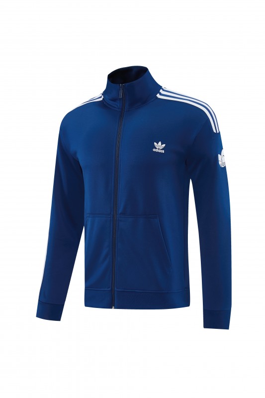 2026  Adidas Royal Blue Full Zipper Jacket + Long Pants
