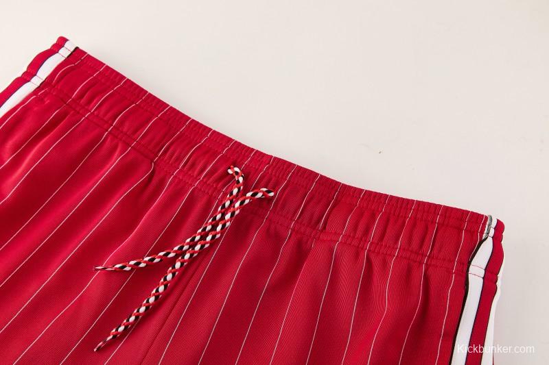 26/27  Manchester United Red Short Sleeve+Soccer Shorts