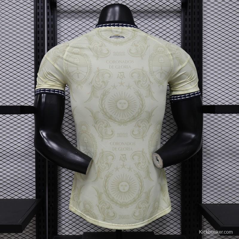 Player Version 26/27 Argentina  Champagne Special Edition Jersey