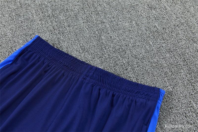 2026 Inter Milan Dark Navy Blue Half Zipper Jacket Tracksuit + Long Pants