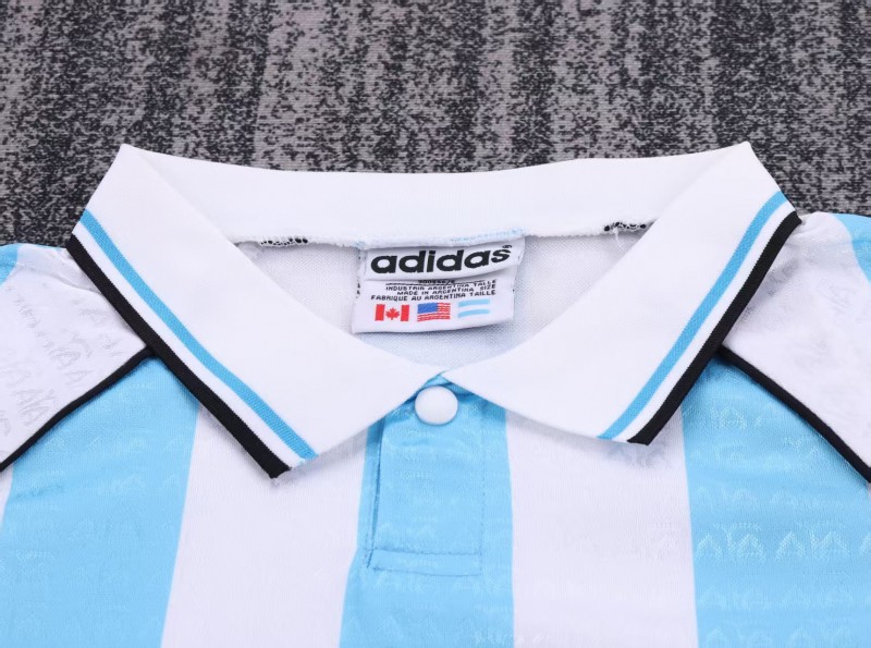 Retro Kids  96/97 Argentina Home Jacquard Jersey