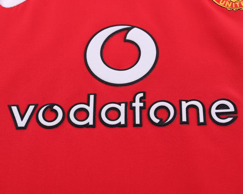 Retro Kids 02/04 Manchester United Home Jersey