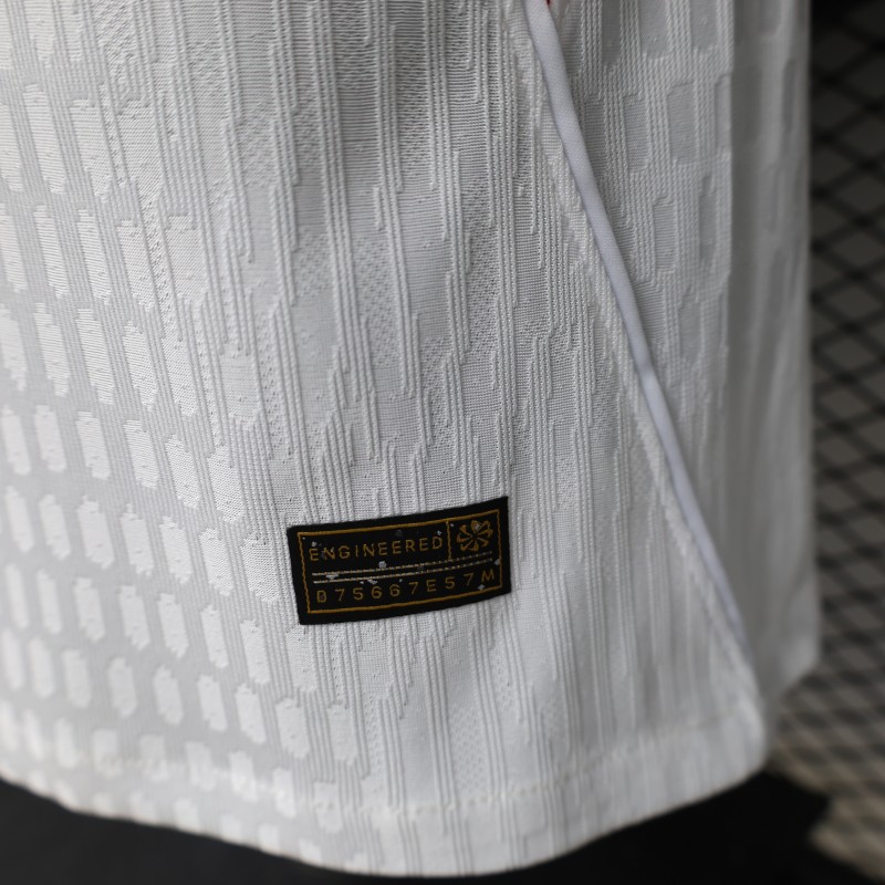 Player Version 2026 Poland Home White  Jersey