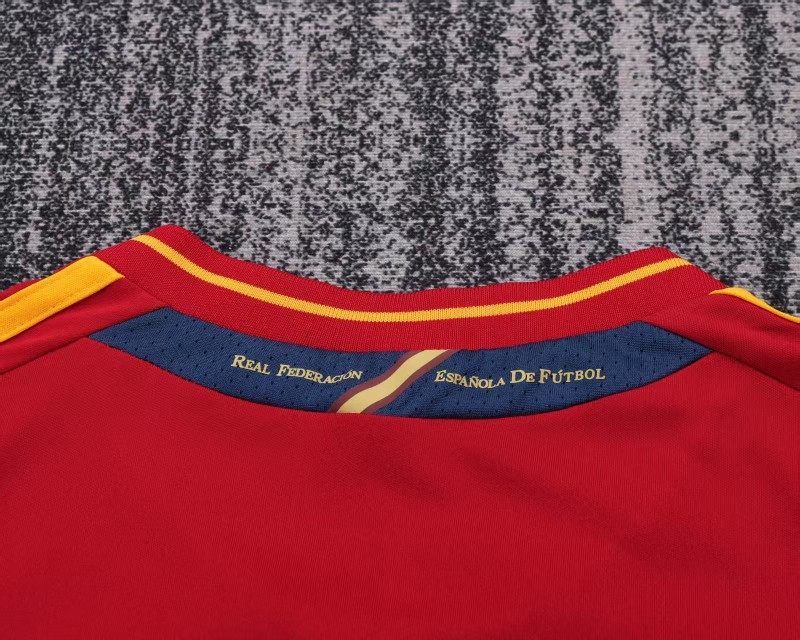Retro Kids 2012 Spain Home Jersey