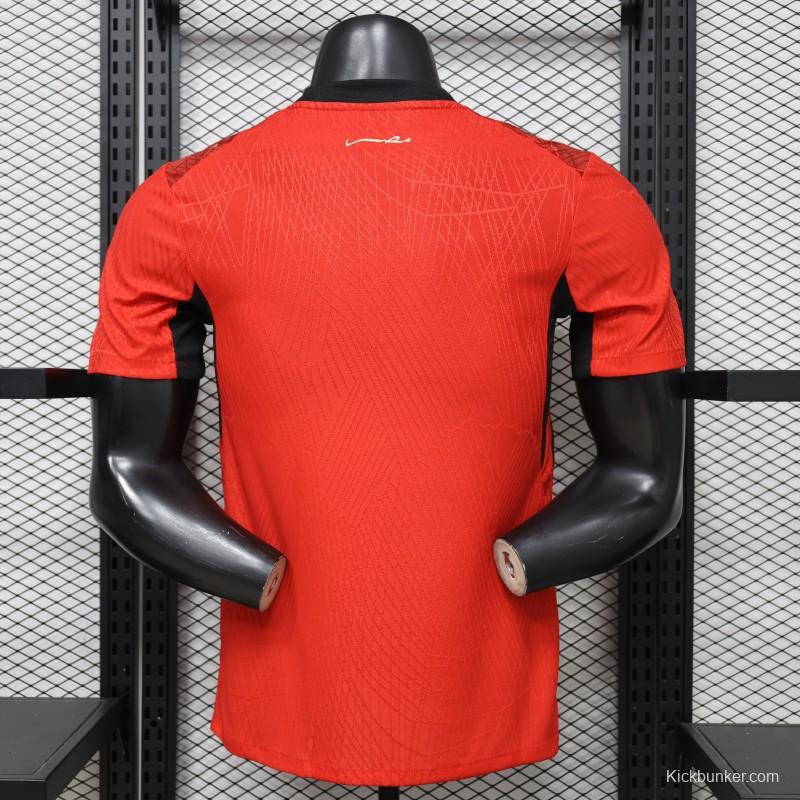 Player Version 2026 Egypt Red  Home Jersey
