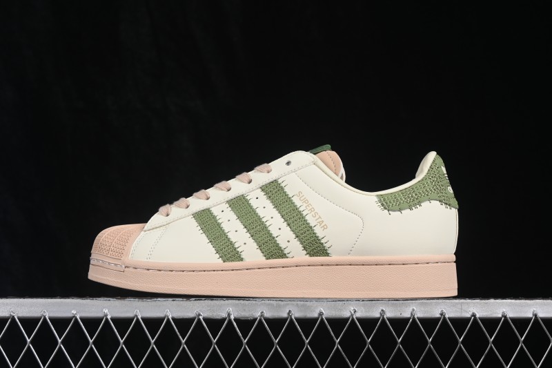 Adidas Originals Superstar II Casual Skateboarding Shoes with Shell Toe Design - KJ3967