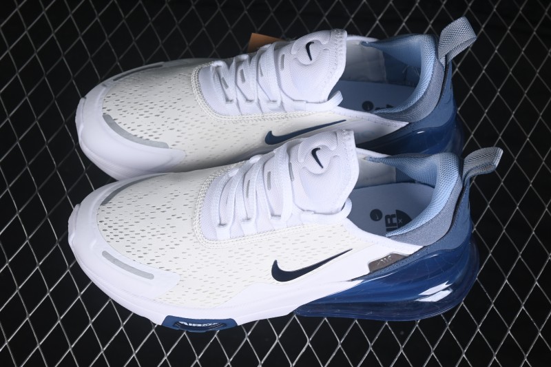 Nike Air Max 270 Premium Running Sneakers with Half-Sole Air Cushion - IO9883-007