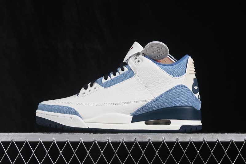 Levi's x Air Jordan 3 Retro High Denim Collaboration Basketball Shoes - IR0912-400
