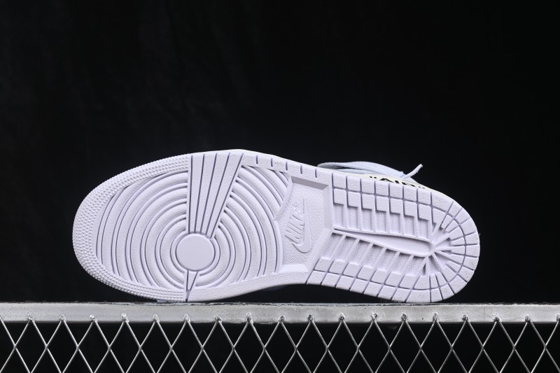 Nike Off White x Air Jordan 1 Retro High Basketball Shoes White - AA3834-100