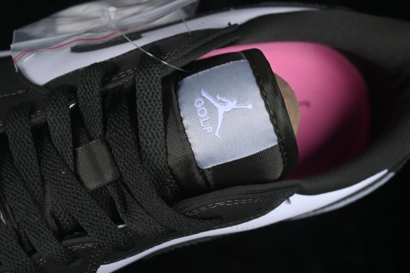 Nike Air Jordan 1 Low Retro Basketball Shoes with Classic Black-Grey-Pink Colorway - DD9315-119
