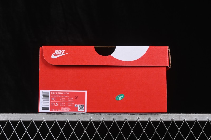 Nike Air Max 95 Retro Running Shoes with Half-Sole Air Cushion - HM8755-100