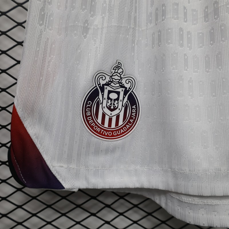 Player Version 26/27 Chivas Guadalajara Away White  Shorts