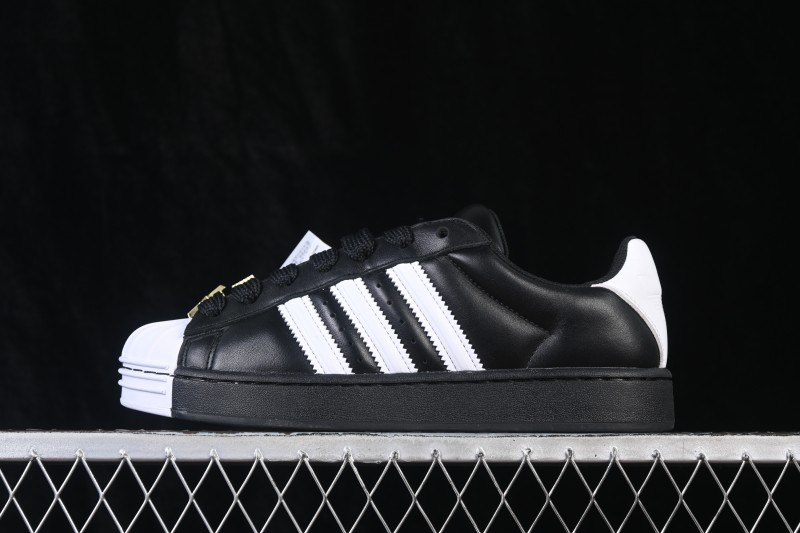 Adidas Superstar 2 ST Low-Top Casual Bread Shoes with Enlarged Shell Toe and Plush Cushioning - JR7444