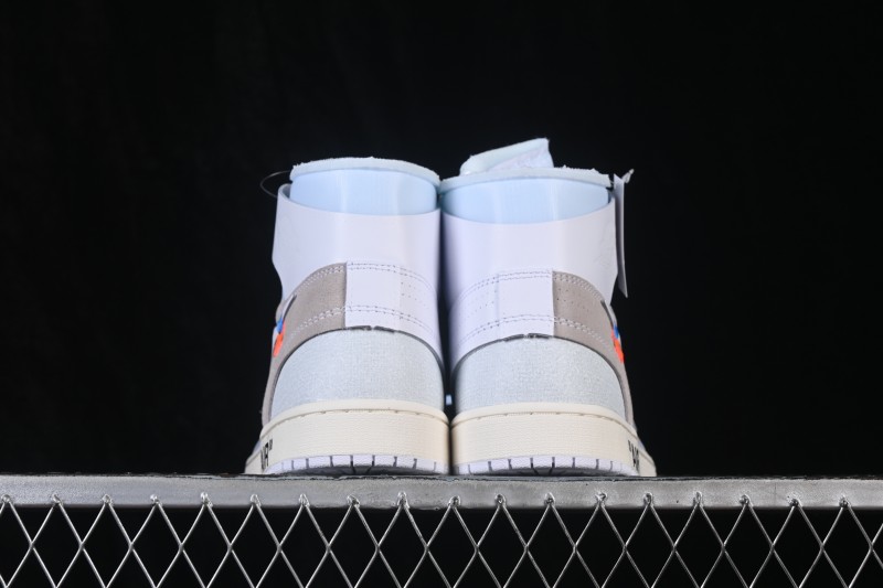 Nike Air Jordan 1 Retro High OG Off-White Collaboration Basketball Shoes - AA3834-100