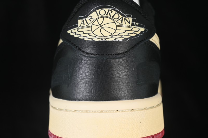 Nike Nigel Sylvester x Air Jordan 1 Low Retro Lifestyle Skateboarding Shoes - IB8958-001