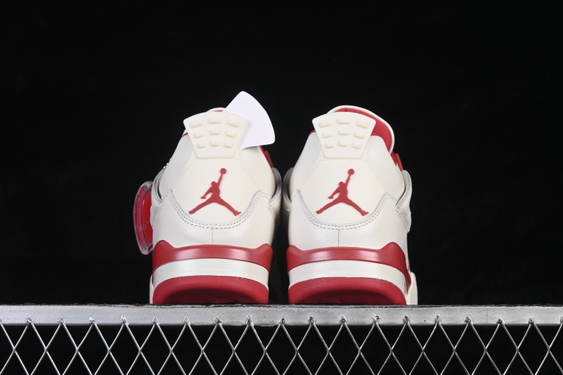Nike Air Jordan 4 Retro 'Valentine's Day' Mens Womens Basketball Shoes with Premium Suede Upper - HV0823-108