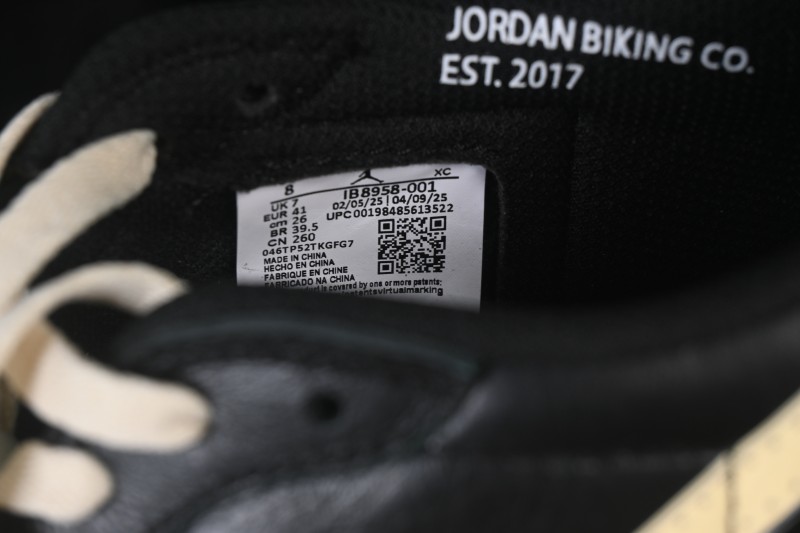 Nike Nigel Sylvester x Air Jordan 1 Low Retro Lifestyle Skateboarding Shoes - IB8958-001