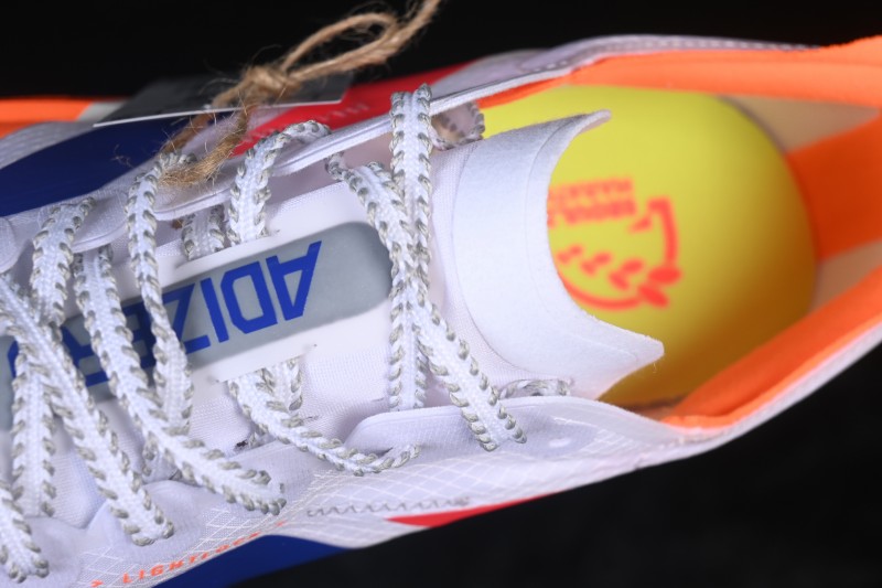 Adidas Adizero Adios 4 Low-Top Lightweight Running Shoes for Breathable Performance - KJ4438