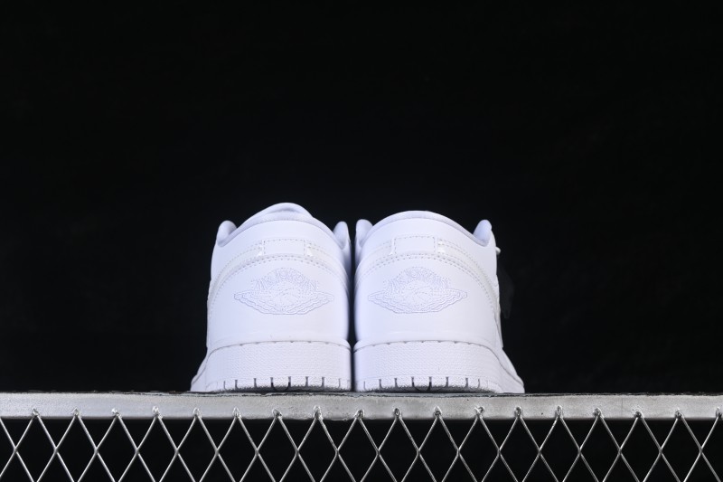 Nike Air Jordan 1 Low Classic White Casual Sneakers for Men - DV0990-111