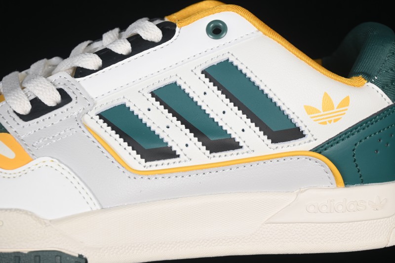 Adidas Originals Drop Step Low 2.0 Casual Skateboarding Shoes with Retro Basketball Style - IG1907
