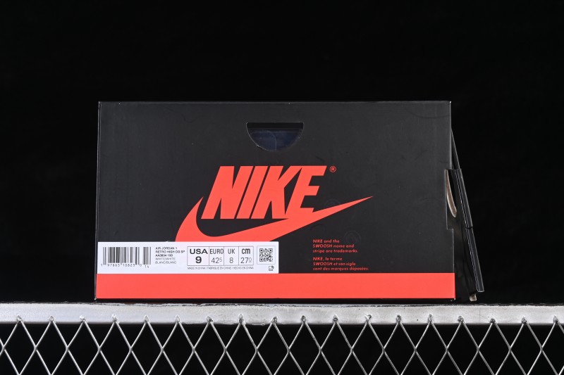 Off-White x Air Jordan 1 Retro High Top Basketball Shoes White - AA3834-100
