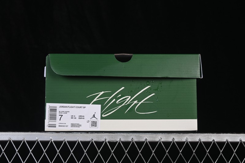 Nike Air Jordan Flight Court SP Retro Skateboarding Shoes with Durable Leather Construction - IB8838-107