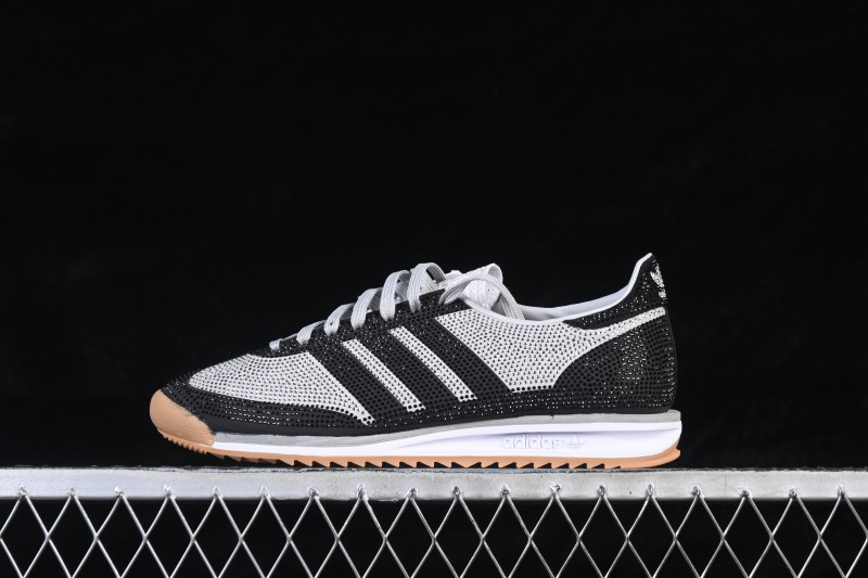 Adidas Originals SL 72 Retro Running Shoes with Classic Suede and Nubuck Uppers - KJ6151