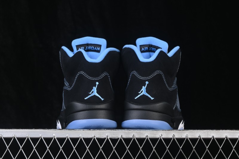 Nike Air Jordan 5 Retro OG 'Black University Blue' Basketball Shoes - DD0587-008