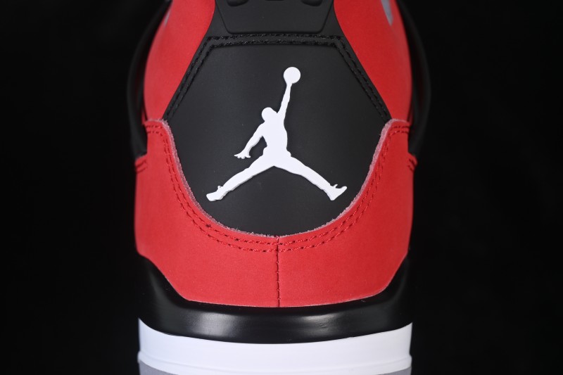 Air Jordan 4 Retro OG 'Toro' Basketball Shoes with Premium Leather Upper - FQ8138-600