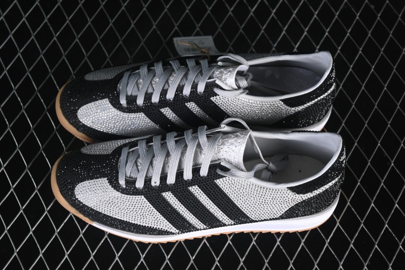 Adidas Originals SL 72 Retro Running Shoes with Classic Suede and Nubuck Uppers - KJ6151