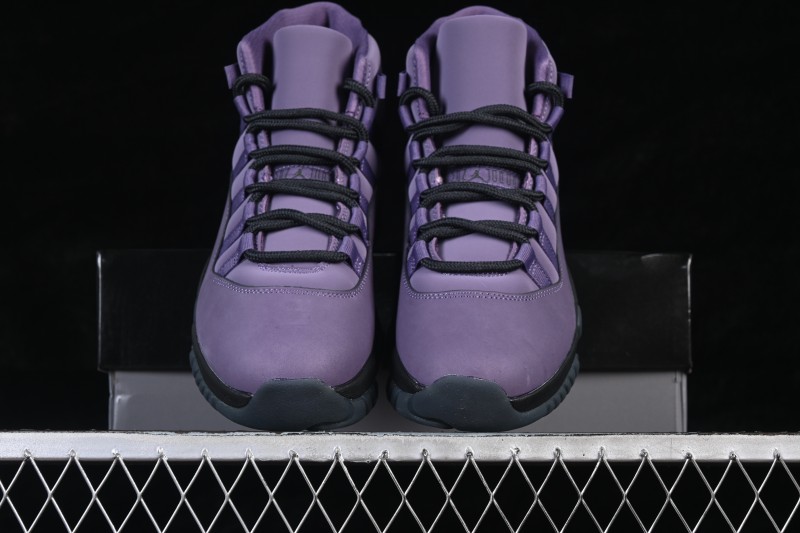 Nike AJ11 Canyon Purple Retro Basketball Shoes with Full-Length Air Cushion - IO8961-553