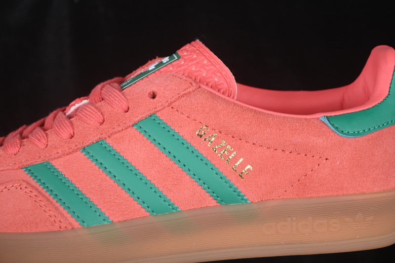Adidas Originals Gazelle Indoor Retro Low-Top Casual Sneakers with Non-Slip and Abrasion-Resistant Sole - JH5407