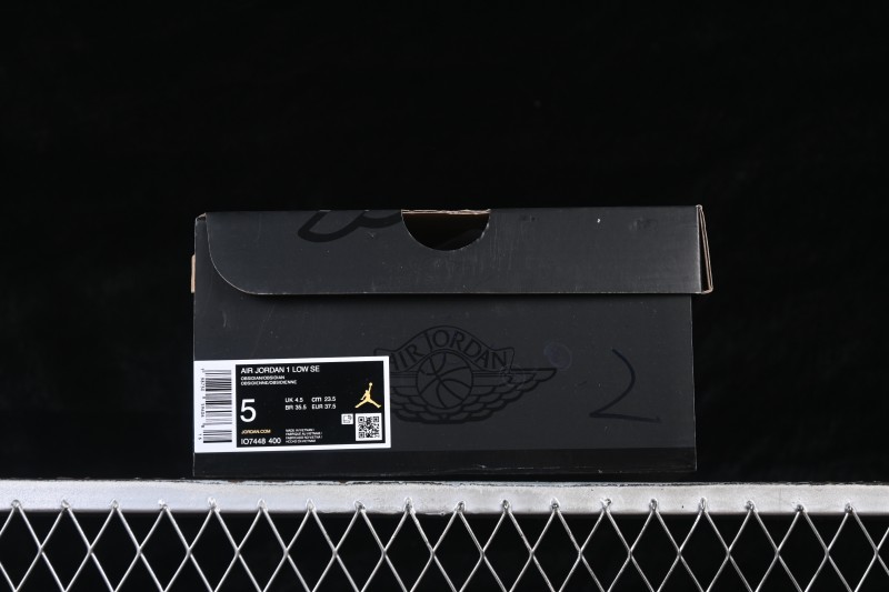 Nike Air Jordan 1 Low AJ1 Black Toe Low Top Casual Skateboarding Shoes - IO7448-400