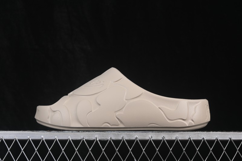 Bape EVA One-Piece Casual Comfort Slippers in Fog Grey - M323911