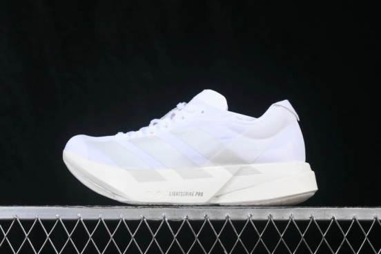 Adidas Adizero Adios 4 M Lightweight Breathable Low-Top Running Shoes - JR6366