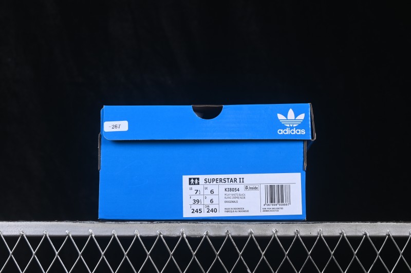 Adidas Originals Superstar II Shell-Toe Casual Skateboarding Shoes - KI8054