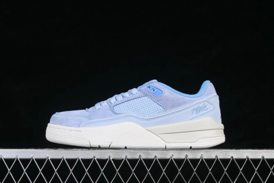 Air Jordan Flight Court SP Retro Skateboarding Shoes with Durable Leather Upper - FZ9854-400