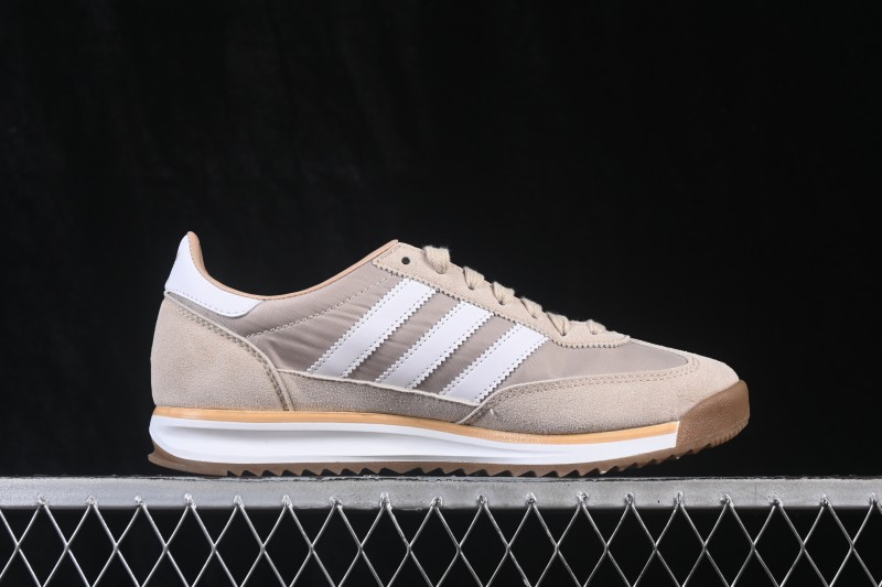 Adidas Originals SL 72 Retro Running Shoes with Classic Suede and Mesh Upper - JQ9554