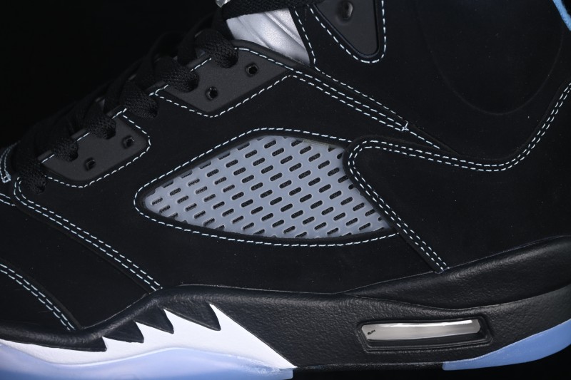 Nike Air Jordan 5 Retro 'Black University Blue' Men's Basketball Shoes - DD0587-008