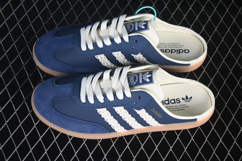 Adidas Samba OG Mule Casual Slide Sandals with Retro Design - HP5053