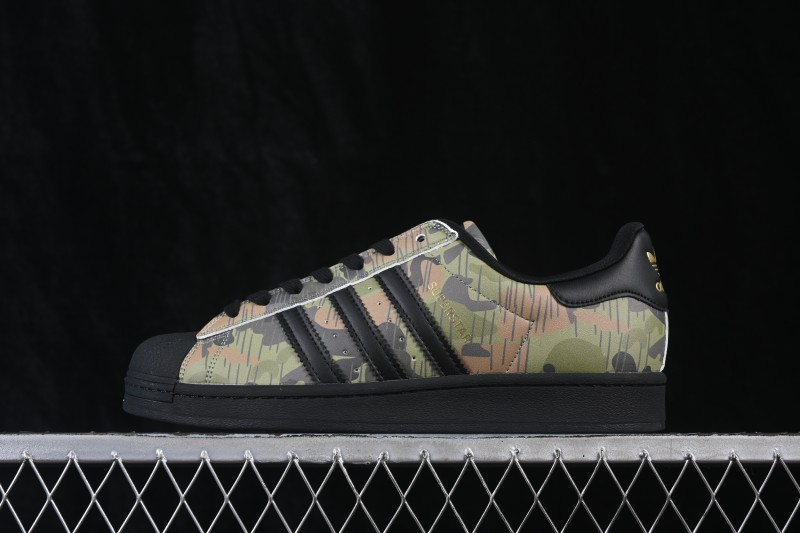 Adidas Originals Superstar II Retro Sneakers with Classic Shell Toe - KI5141