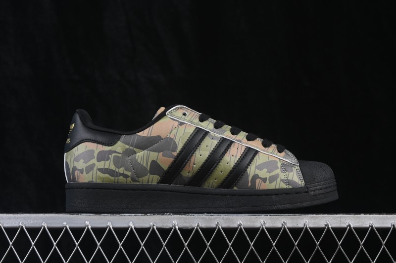 Adidas Originals Superstar II Retro Sneakers with Classic Shell Toe - KI5141