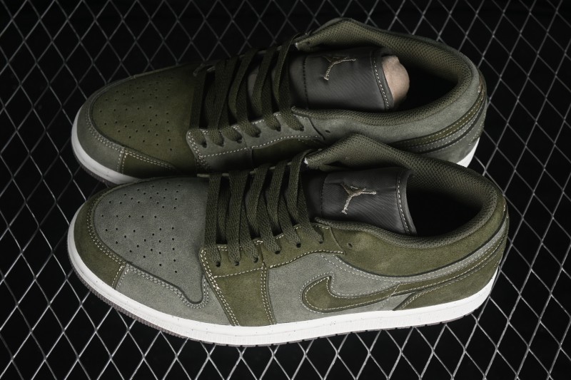 Nike Air Jordan 1 Low Retro Basketball Shoes with Classic Design - FQ3055-300