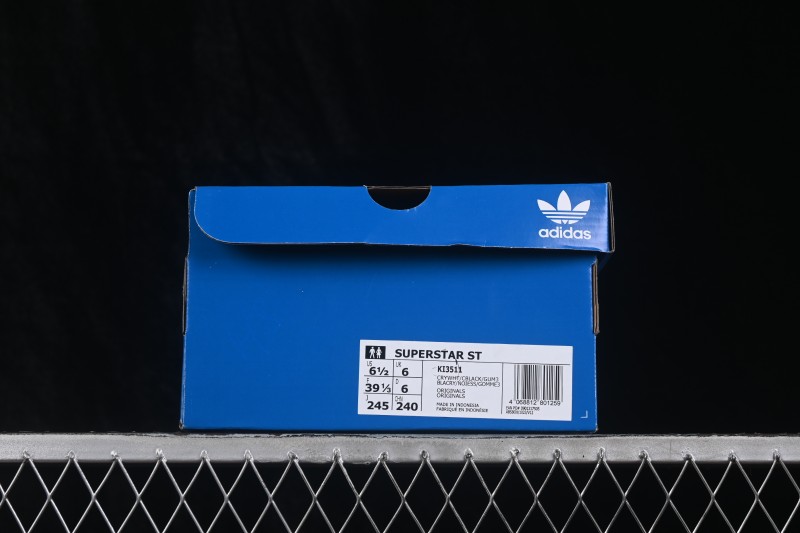 Adidas Superstar 2 ST Low-Top Casual Sneakers with Padded Shell-Toe Design - KI3511