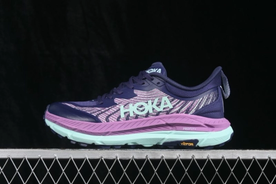 Hoka Mafate Speed 4 Ultralight Thick Sole Lightweight Trail Running Shoes - 1131056 NSOF