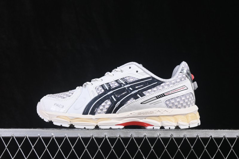 Asics Gel-Nimbus 12.1 Retro Breathable Casual Shoes Cushioned Men's Wear-Resistant Running Shoes - 1203B001-100