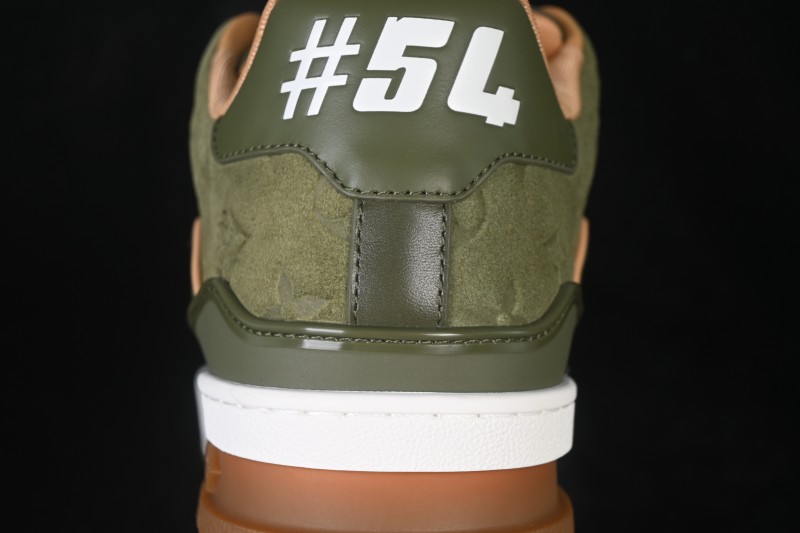 Louis Vuitton LV Trainer Sneaker Olive Green - 1A9JG7