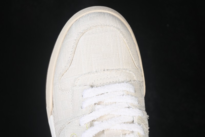 Fendi Match Round Toe Platform Low-Top Casual Sneakers - AHH2F1FHS