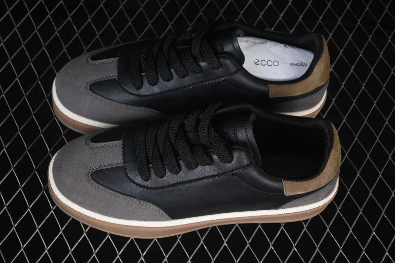 ECCO Soft 10 Retro German Army Trainer Casual Shoes - 63263801001